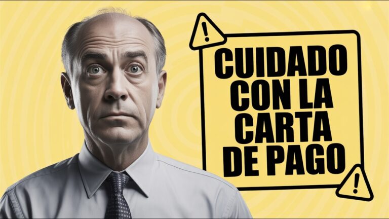 que es una carta de pago