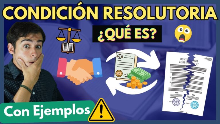 que es una condicion resolutoria