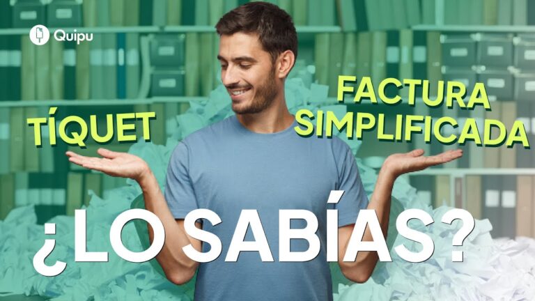 que es una factura simplificada