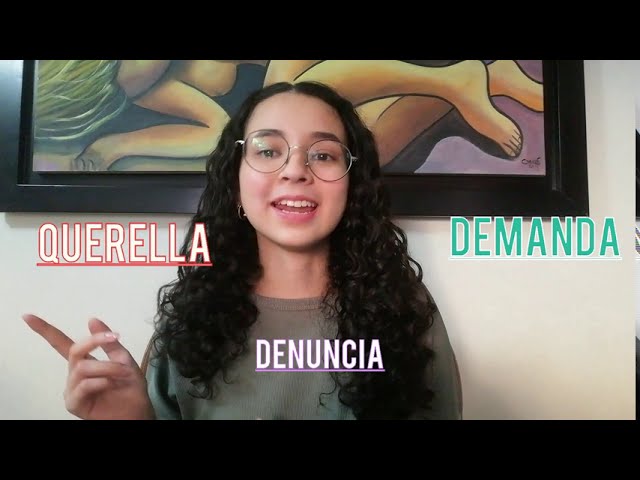que es una querella criminal