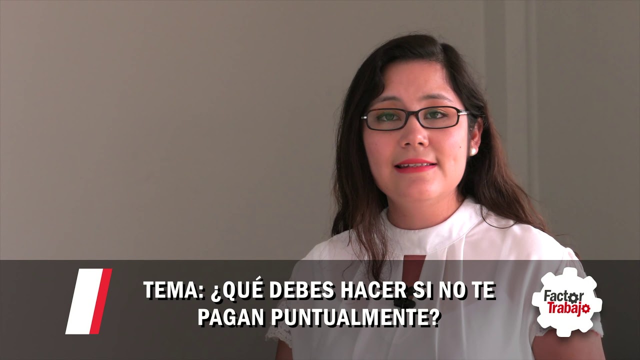 que hacer si mi empresa no me paga