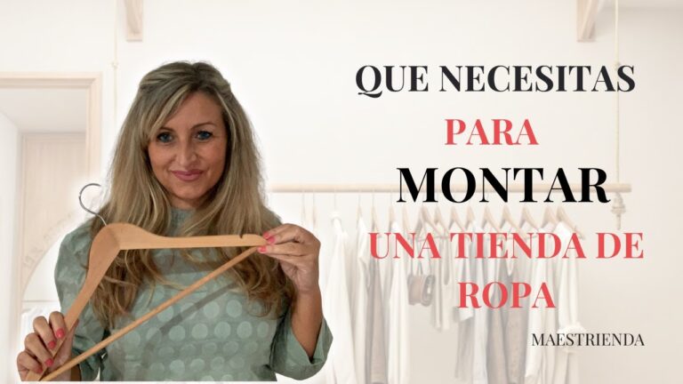 que se necesita para abrir una tienda de ropa