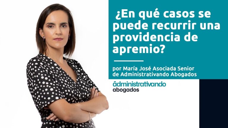que significa providencia de apremio