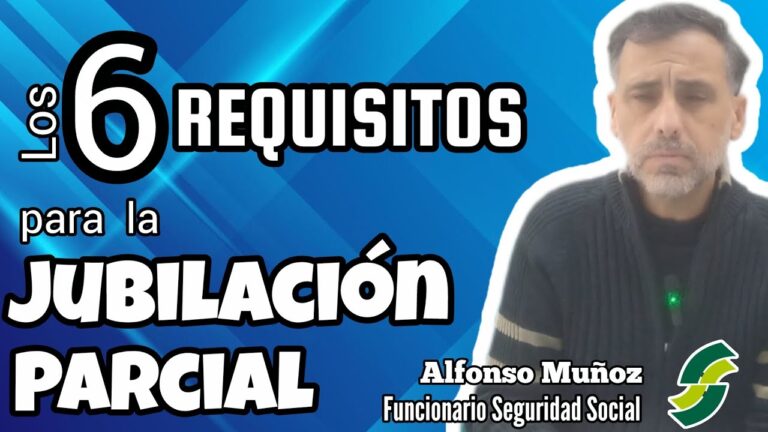 requisitos para la jubilación parcial