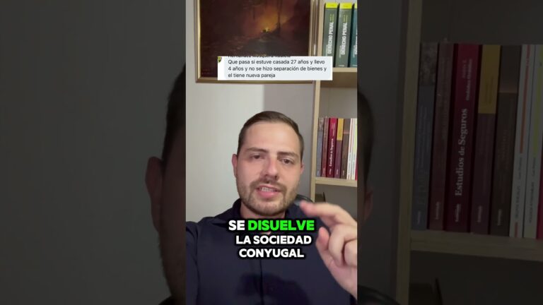 se puede hacer separacion de bienes estando casado
