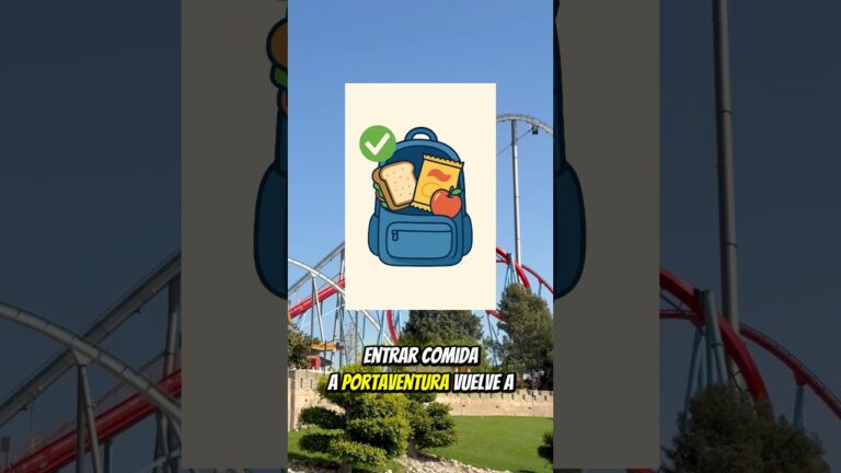 se puede meter comida en port aventura