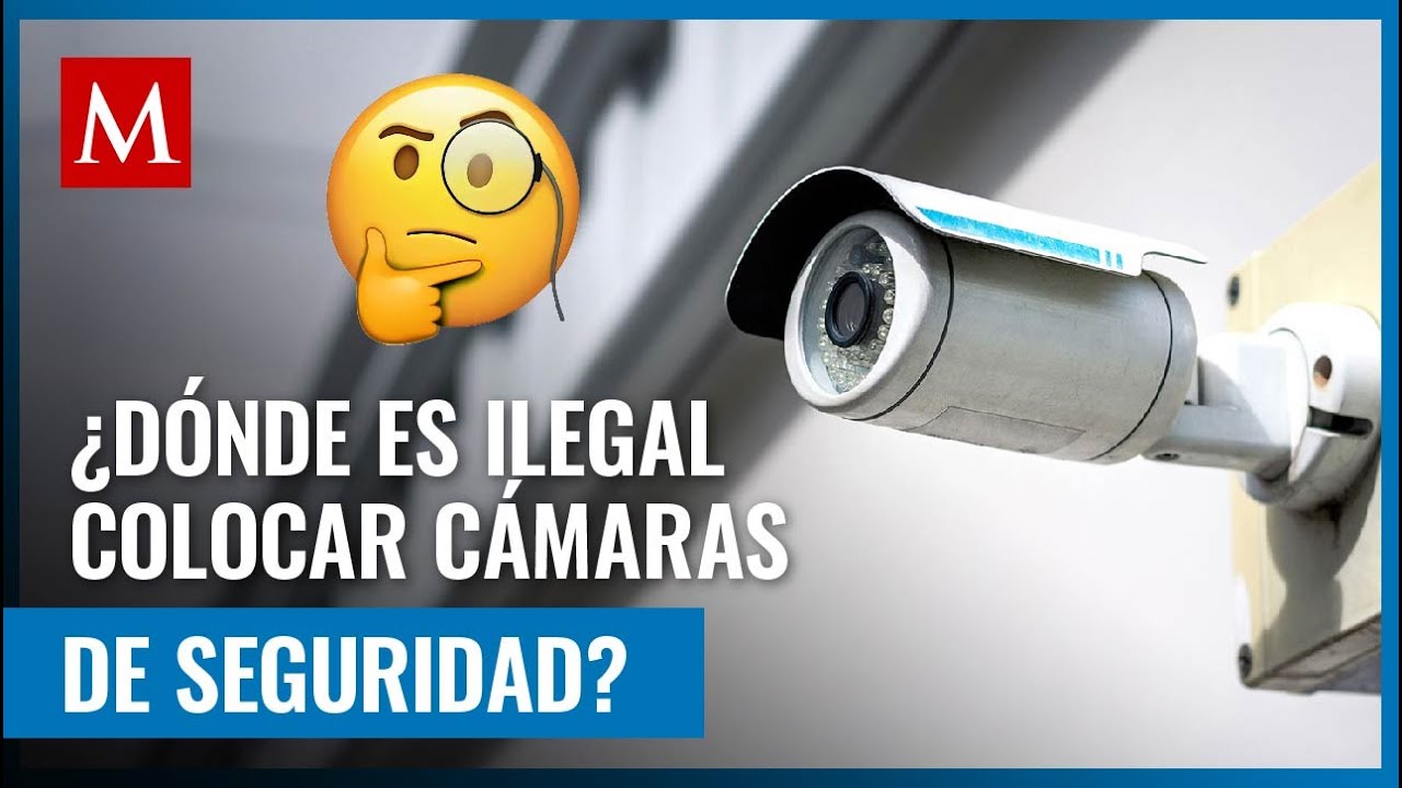 se puede poner una cámara enfocando la calle