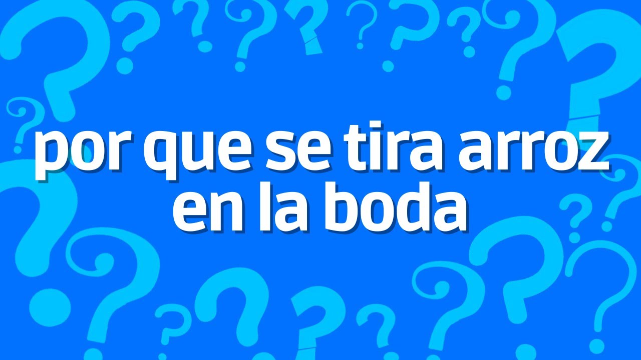 se puede tirar arroz en las bodas