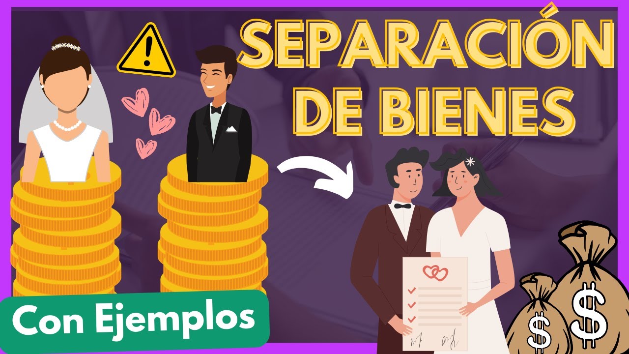 separación de bienes estando casados