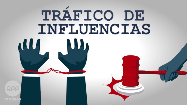 trafico de influencias que es
