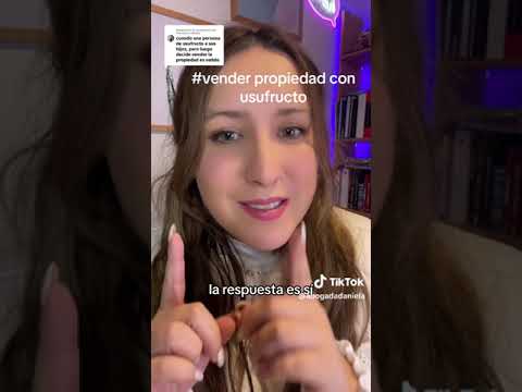 usufructo vitalicio se puede vender